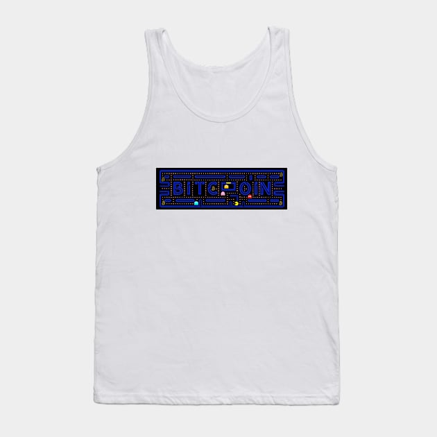 "Pac-man Crypto" Tank Top by CryptoDeity